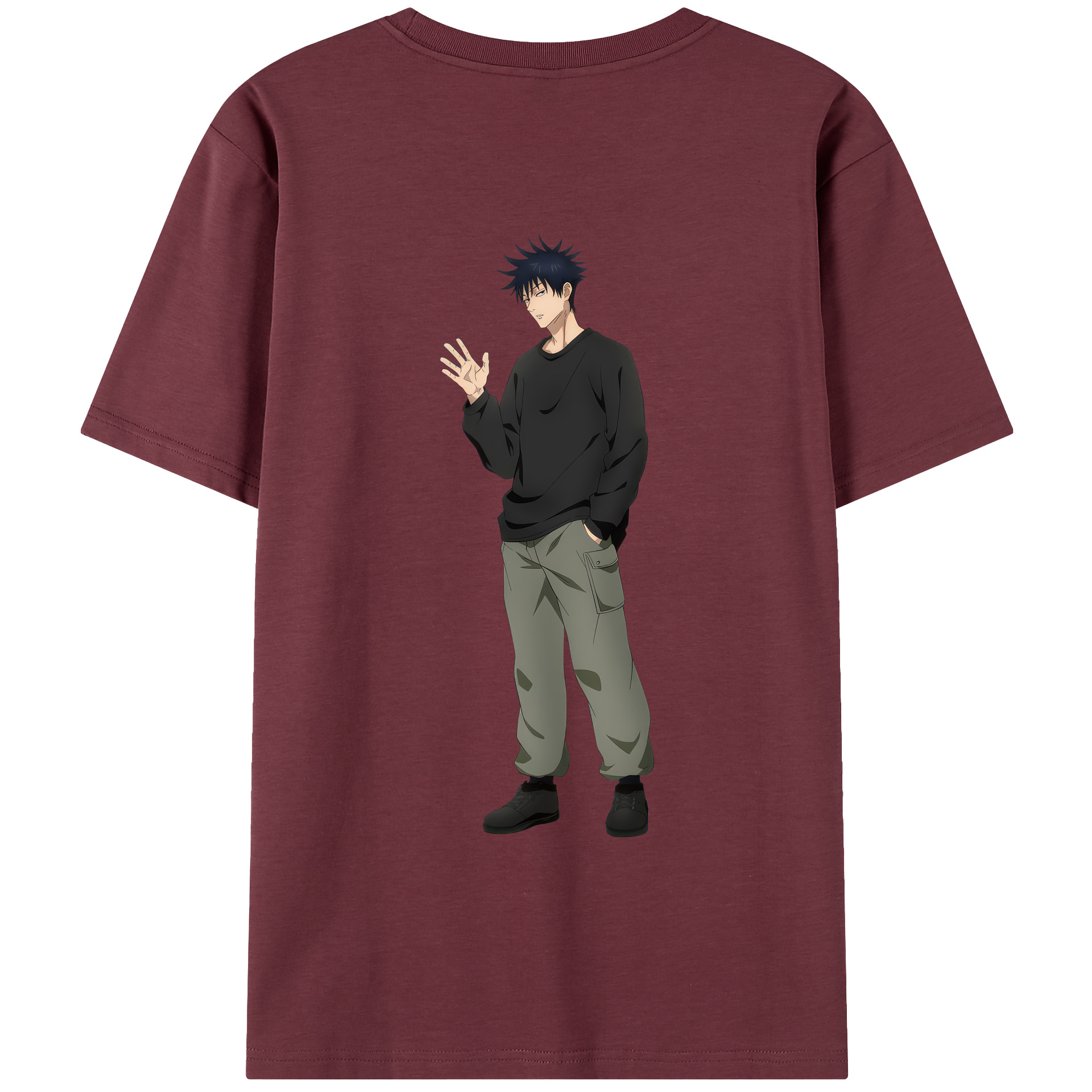 （画像用） 呪術廻戦 Jujutsu Kaisen 綿100％半袖Tシャツ（背面プリント）
